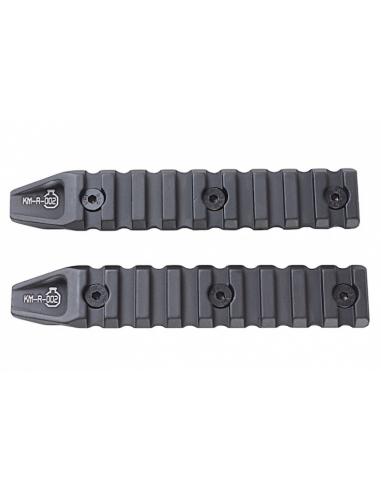 RAIL 4.5'' NOIR SYSTEM KEYMOD LOT DE 2