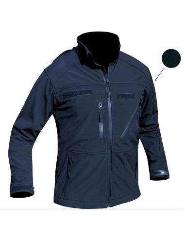 BLOUSON SOFTSHELL OPEX  BLEU MARINE TITAN 3 COUCHES