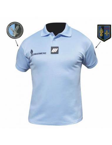 POLO GENDARMERIE BLEU  ALLEGE HOMME 567