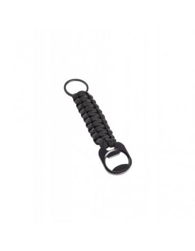 PORTE-CLES PARACORDE DECAPSULEUR NOIR